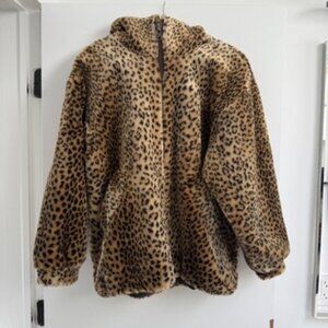 VINTAGE / J. Percy Marvin Richards / Animal Print Cheetah Coat / Size Small
